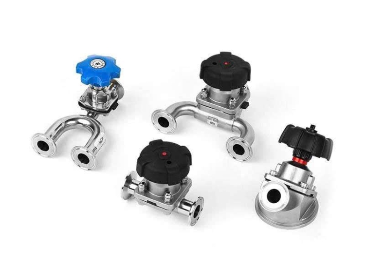 VAN MÀNG ĐIỀU KHIỂN BẰNG TAY INOX 304, 316, DIAPHRAGM VALVE, VAN MÀNG THỰC PHẨM, VAN MÀNG DƯỢC PHẨM, VAN MÀNG VI SINH